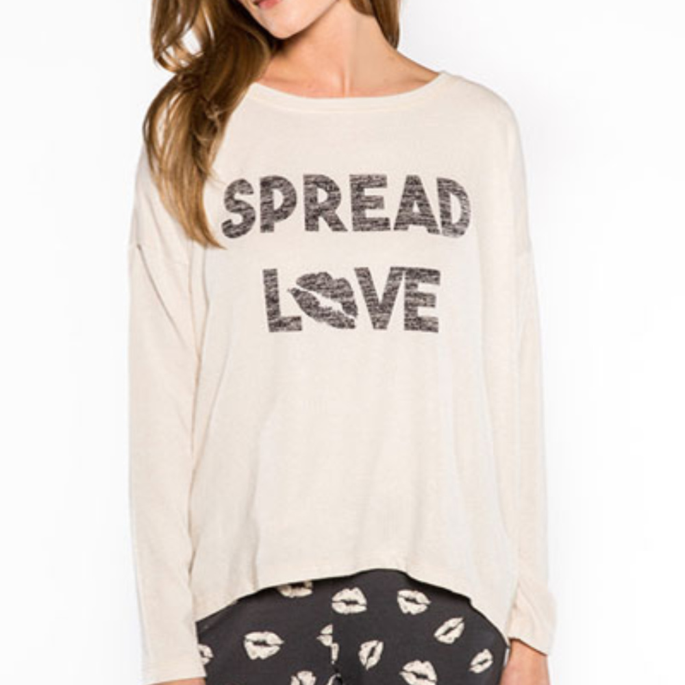 PJ Salvage Spread Love Top